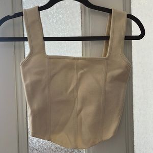 Zara Square Neck Corset Style Tank